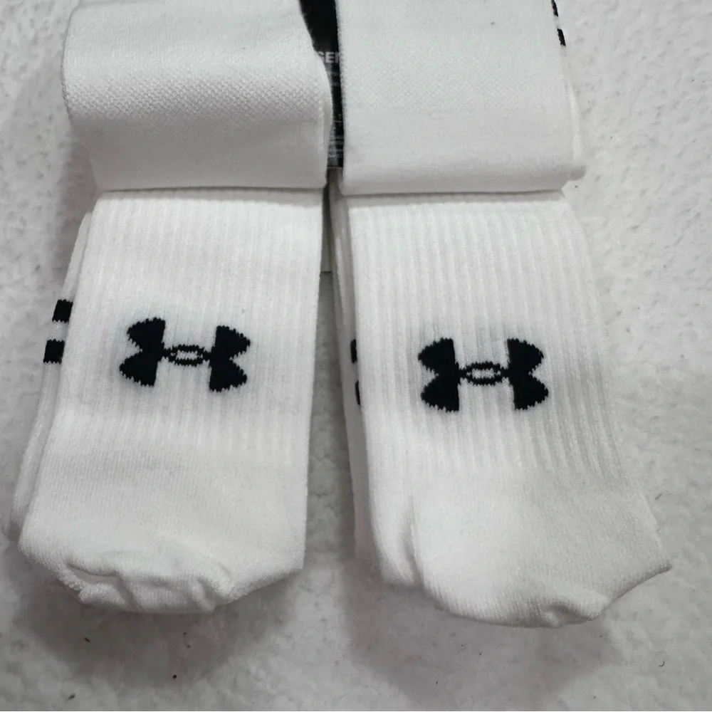 White Under Armour Socks